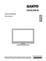 Sanyo CE22LD90-B User manual