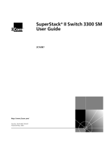 3com 3C16987A - SuperStack II Switch 3300 SM User manual