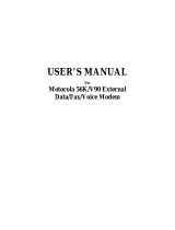 Motorola ME-560M User manual