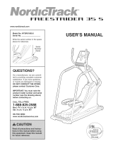 FreeMotion Freestrider 35 S Elliptical User manual