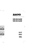 Sanyo VHR-VK910A User manual
