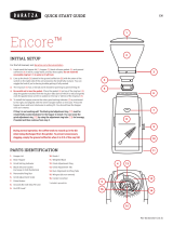 Baratza BAR900 Encore Coffee Grinder User guide