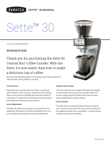 Baratza Sette 30 Owner's manual