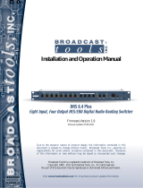 Broadcast Tools ADC-1 Plus Owner's manual