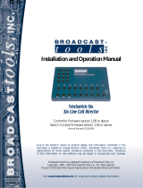 Broadcast Tools TeleSwitch Six Owner's manual