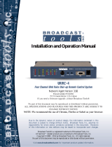 Broadcast Tools WVRC-4 Owner's manual