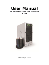 Disc Makers Reflex Vault Series User manual