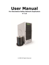 Disc Makers Reflex Network Series User manual