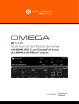 Atlona AT-OME-MS42 User manual