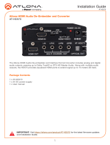 Atlona AT-HD570 User manual