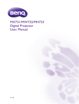 BenQ MH733 User manual