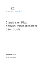 Clare Controls CVP-M161650-04 User manual