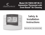 clare CLR-CH-TSB10-WF Installation guide