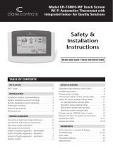 ClareVision CLR-CH-TSM10-WF Installation guide