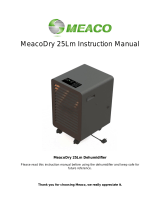 Meaco MeacoDry 25Lm User manual
