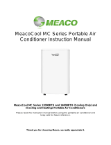 Meaco MeacoCool MC Series User manual