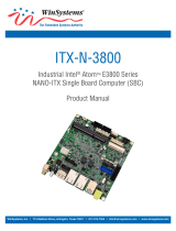 WinSystems ITX-N-3827-2-0 User manual