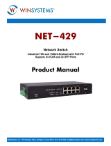 WinSystems NET-429 User manual