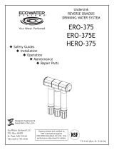 EcoWater HERO-375 Owner's manual