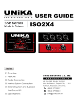 Unika ISO2X4 User manual