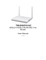 Telewell TW-EAV510AC-B User manual