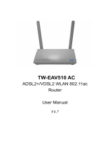 Telewell TW-EAV510 AC User manual