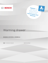 Bosch Warming Drawer 14 cm User manual