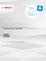 Bosch DWK87EM60/01 User manual and assembly instructions