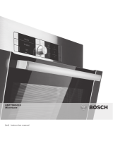 Bosch HMT75M651B/36 User guide