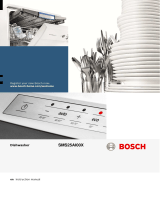 Bosch SMS25AI00X/51 User manual
