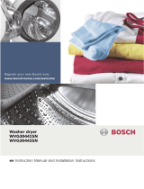 Bosch WVG30442SN/04 Installation guide
