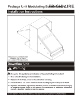 Frigidaire Q6SD-X Installation guide