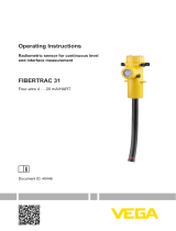 Vega FIBERTRAC 31 Operating instructions