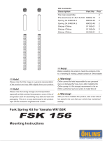 Ohlins FSK156 Mounting Instruction