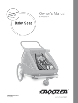 Croozer Baby Seat Kid / Kid Plus 2018-2020 Owner's manual