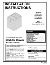 ICP MF08B1500A1 Installation guide