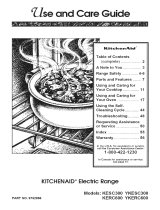KitchenAid KESC300BWH9 Owner's manual