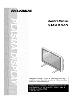 Sylvania SRPD442 Owner's manual