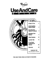 Whirlpool LST7233AG0 User manual