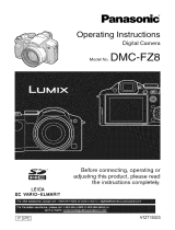 Panasonic DMC-FZ8 Owner's manual