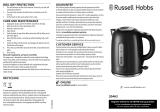 Russell Hobbs Quiet Boil Grey Kettle 20463 User manual