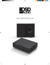 OSD Audio OSD Super Slim Power Subwoofer 8" Woofer Owner's manual