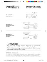 Angelcare AC327 Movement Video Baby Monitor User manual