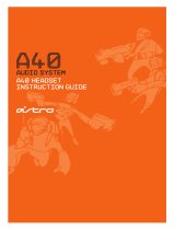 ASTRO Astro A40 Gaming Headset User manual