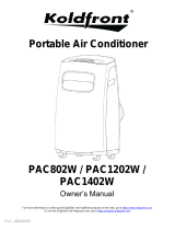 KoldFront PAC802W User guide