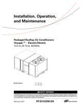 American Standard HVAC TSD180G3R0A0000 Installation guide