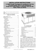 International comfort products PGD460090K001C Installation guide