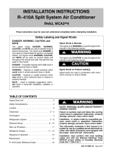 International comfort products R4A330AKA Installation guide