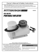 Pittsburgh Automotive Item 63152-UPC 792363631525 Owner's manual