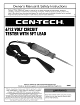 CEN-TECH 63603 Owner's manual